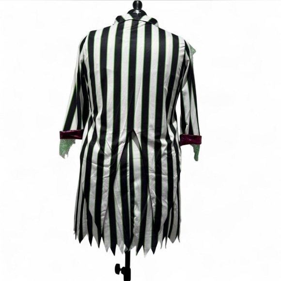 Dolls Kill The Bio-Exorcist Beetlejuice Costume Set, Plus Size 2X Cosplay, NEW - Picture 4 of 15